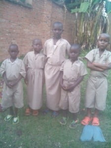 Jules, Belyse, Aline, Flerry, Levis